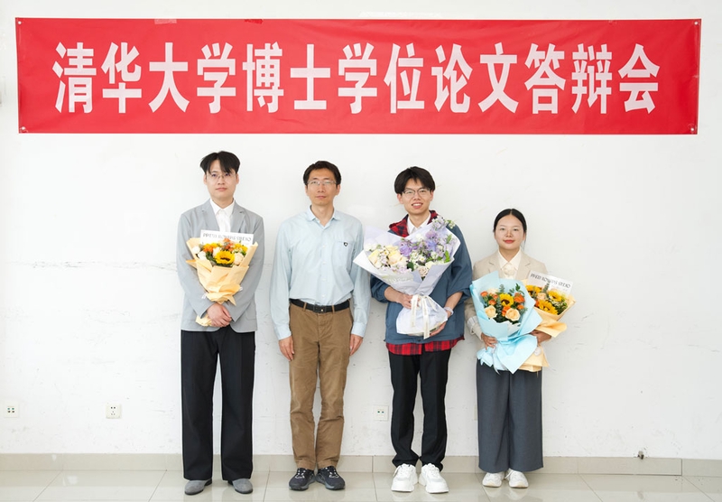 Xiao-Xia, Yu-Xiu, and Yu-Qi pass their doctoral defenses. Congratulations!