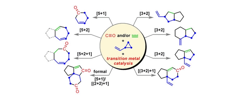 Vinylcyclopropane Derivatives in Transition-Metal-Catalyzed Cycloadditions for the Synthesis of Carbocyclic Compounds.